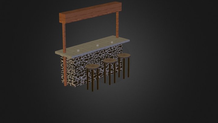 Bar 3D Model