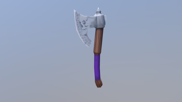 Axe Excercise for CG cookie 3D Model