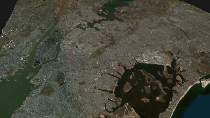 NYC Topography – Modelo 3D gratuito STL
