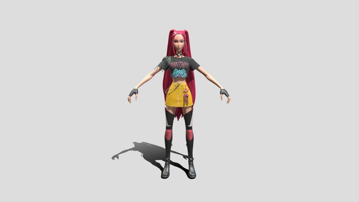 Mira_fortnite_x_huntrx (2) 3D Model