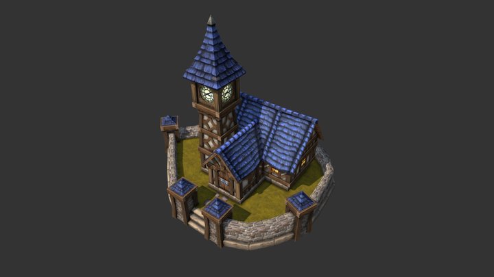 Town Hall 3D Model