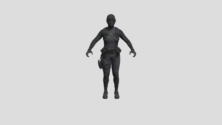 Call of Duty Modern Warfare 2019_Roze Rook 3D Model