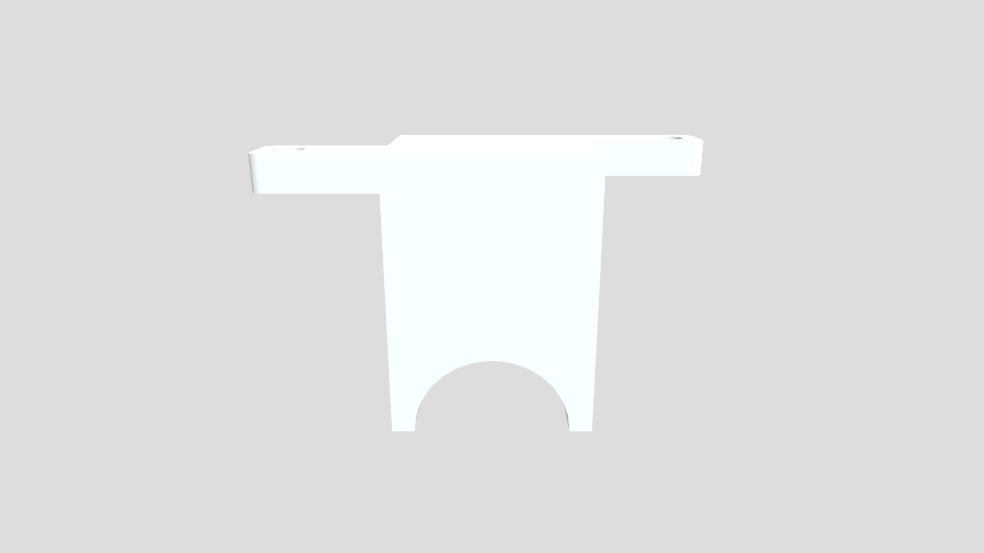 Half Inch PVC Pipe Mount