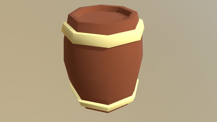 Barrel 3D Model