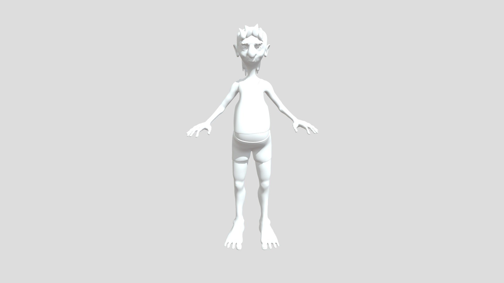 Rogan The Bogan A Pose - 3D model by Brendon Timmins (@Brendon.Timmins ...