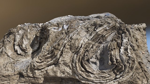 Mono Lake Seismite 3D Model