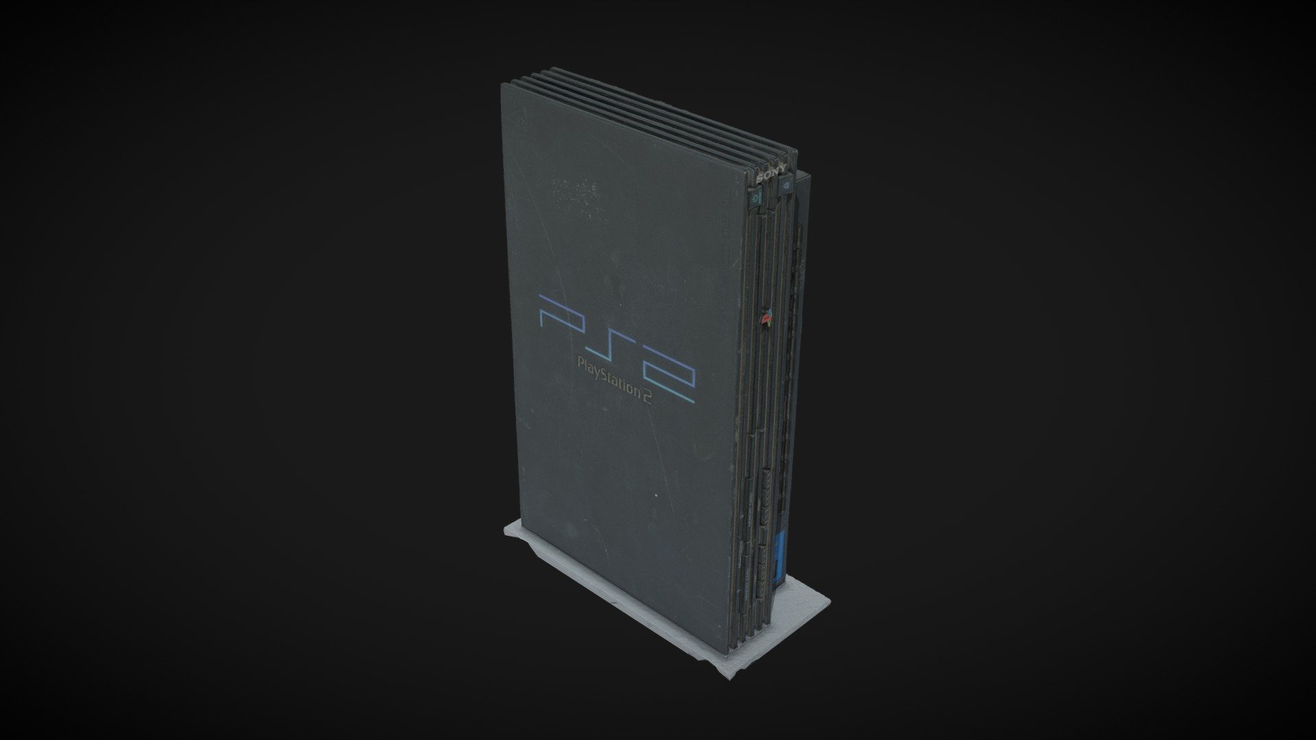 An old SONY PlayStation2 PS2 - Download Free 3D model by Metazeon ...