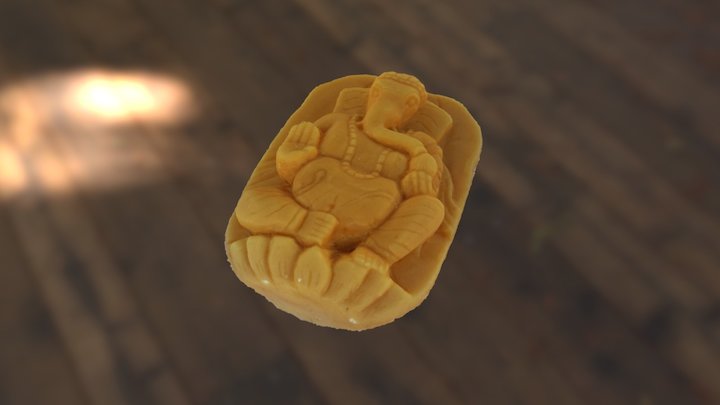 Ganesh - Hand Sculpted Soap 3D Model