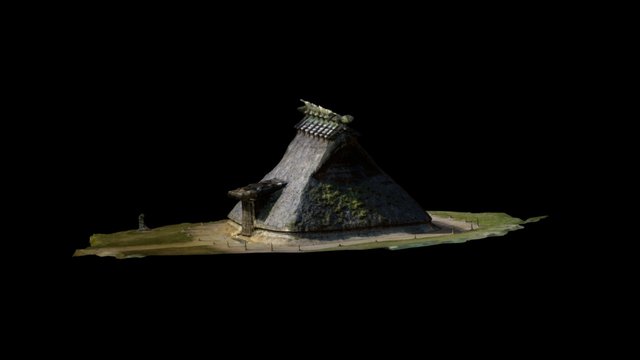 竪穴式住居 3D Model