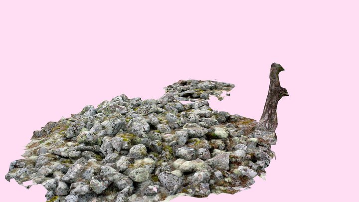 Massängen burial cairn / Massängen kiviröykkiö 3D Model