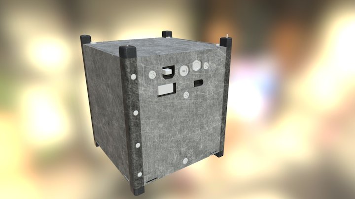 CubeSat Cube - WIP 3D Model