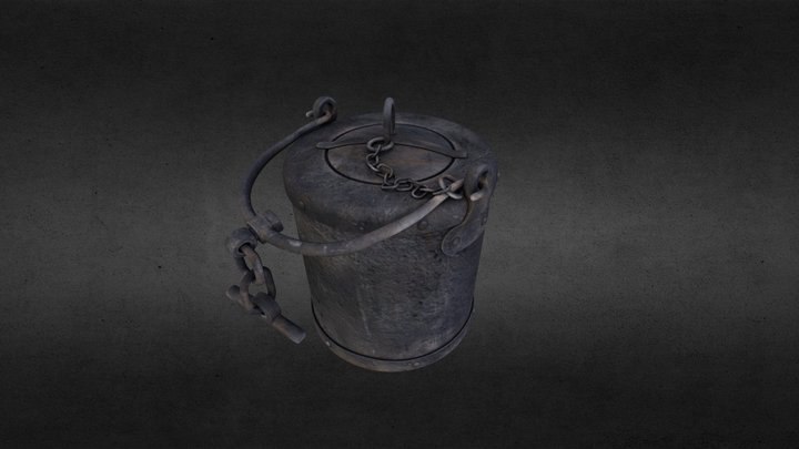 Artillery bucket 3D Model