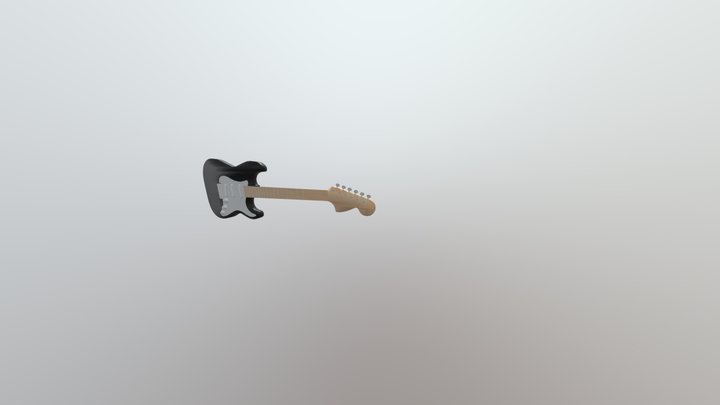 Fender Stratocaster – Modello 3D gratuito STL