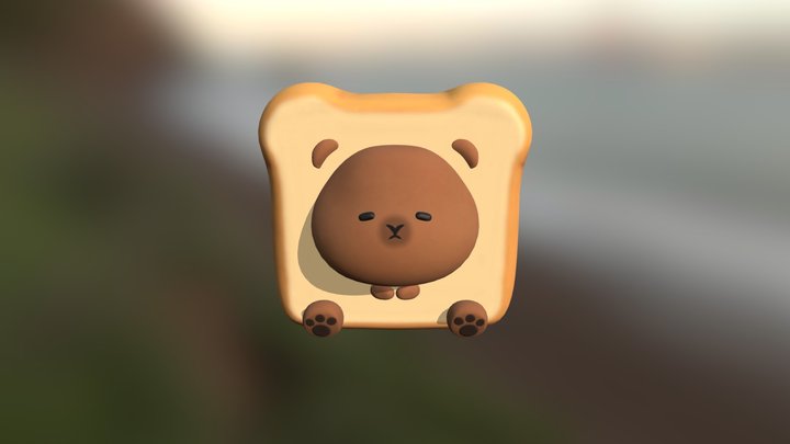 Capybreada 3D Model