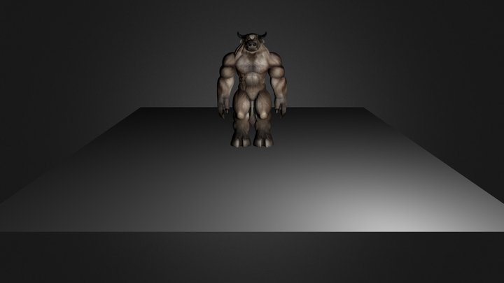 Bullman(Tauren) 3D Model