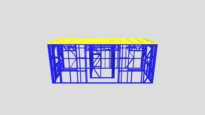 2.4x6.0 Tinyhome 3D Model
