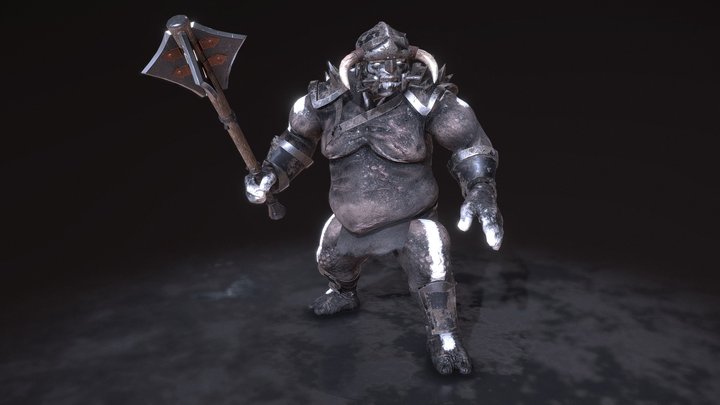 War Troll 3D Model