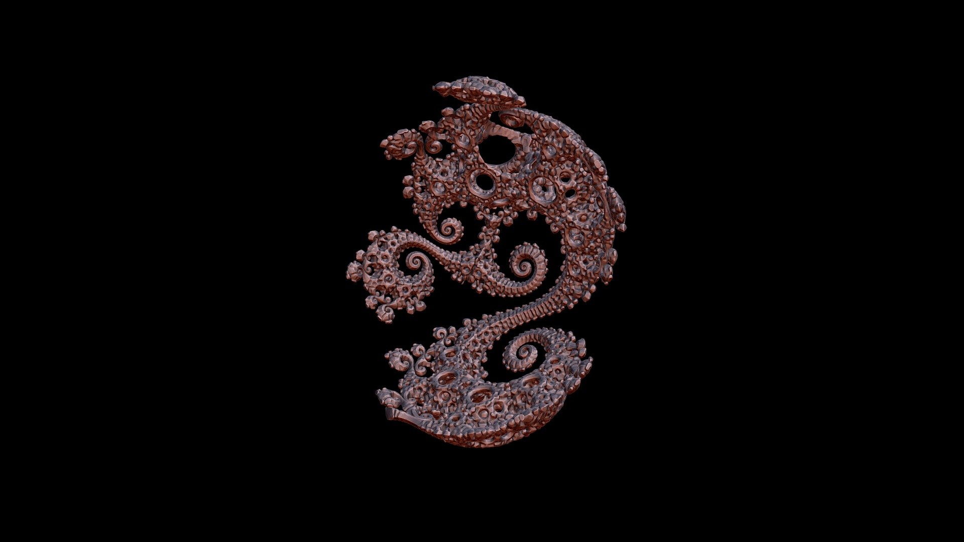 Swirl Crown 3D fractal