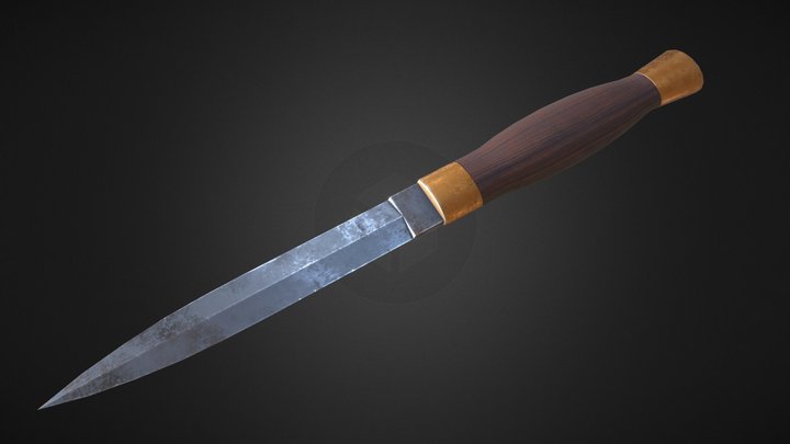 Knife 3D Model