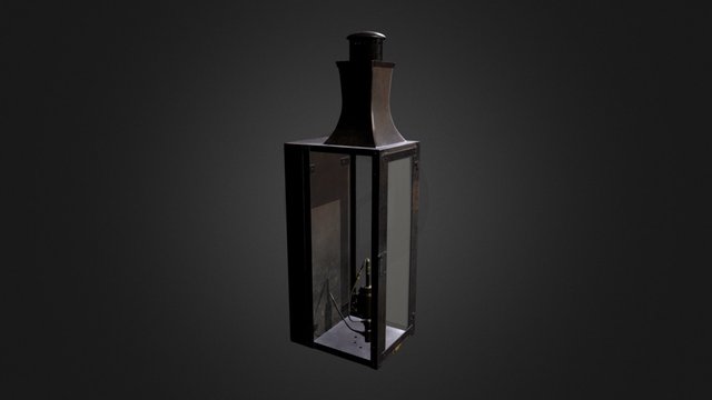 Gas Lamp 3D Model