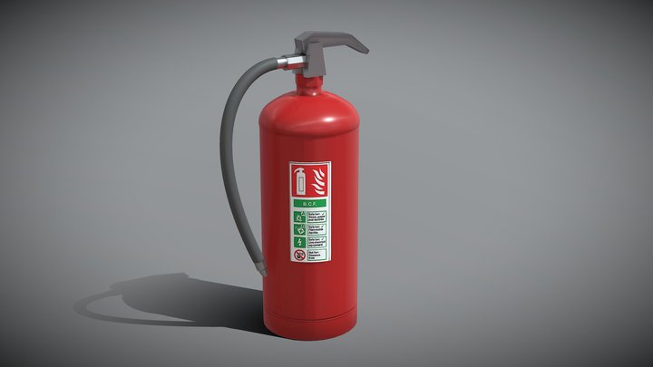 Fire Extinguisher – Modello 3D gratuito STL