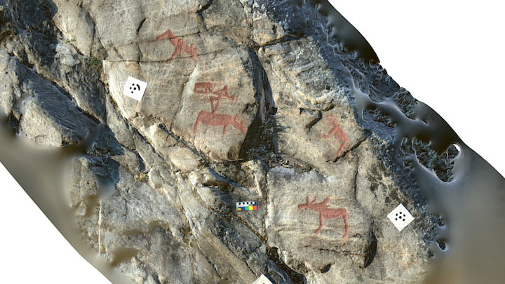 Nämforsen, Laxön C2, Ådals-Liden 193:1 3D Model