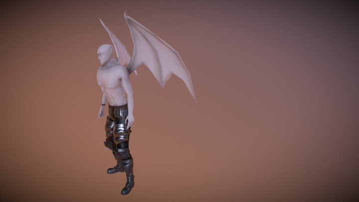 Character Mircea - Vampire 3D Model
