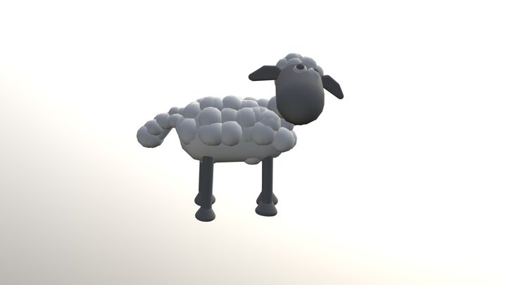 Yeehaw Wand Shaun the sheep 3D Model