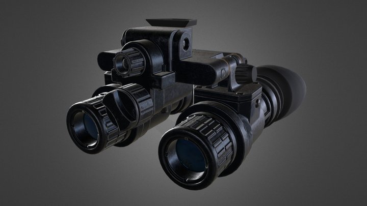 NightVision Binoculars (AN PVS 31 BNVD) 3D Model