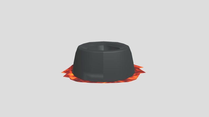 Volcanic Parkour 3D Model