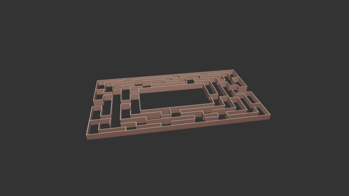 Maze - Labirent 3D Model