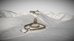 Hrad - 3D model by Atjo01 [60bd34f] - Sketchfab