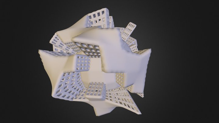 city.obj 3D Model