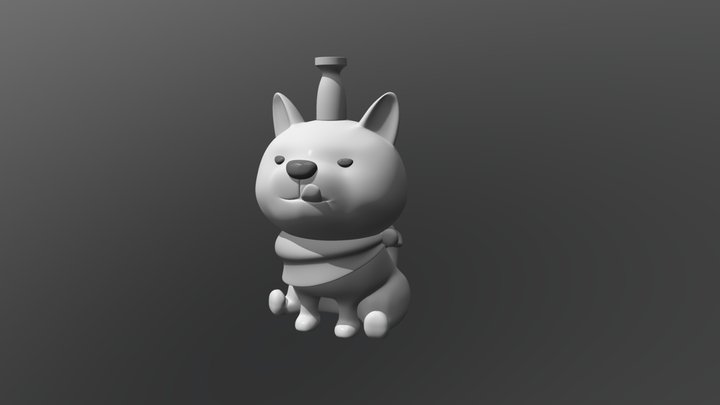 柴犬 3D Model