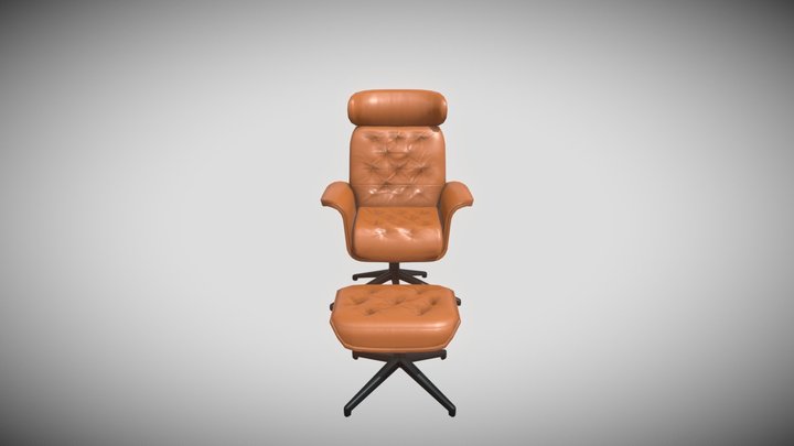 Flexlux EASE VOLDEN Design chair 3D Model
