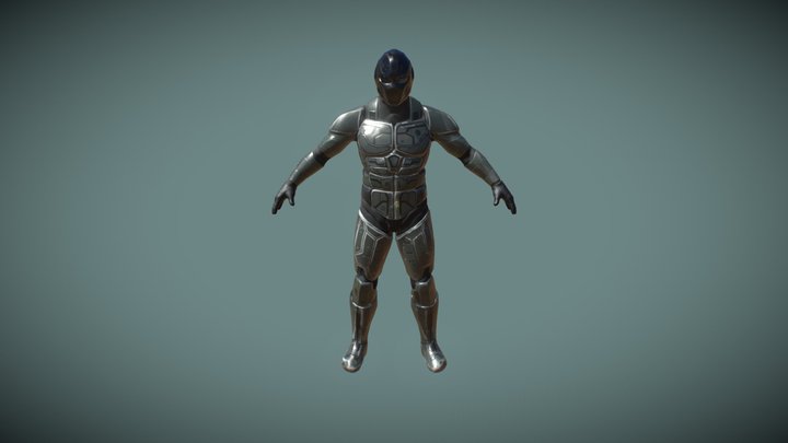 Scifi Character 3D Model