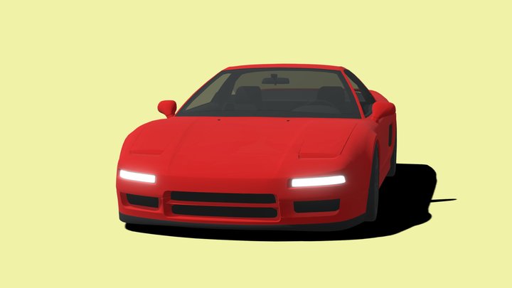 TOON Japan : Honda NSX 3D Model