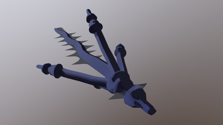 Sea Levithan, Rigged, Animated, Free 3D Model