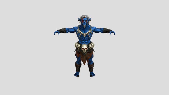 Warrior's Wrath 3D Model