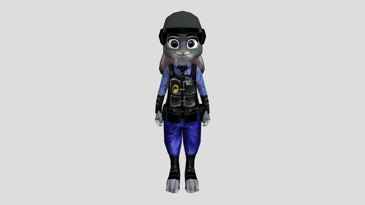 Judy Hopps 3D Model