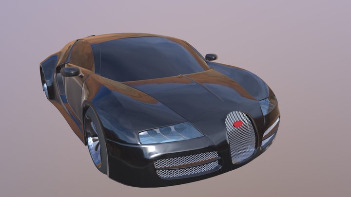 Bugatti Veyron 3D Model