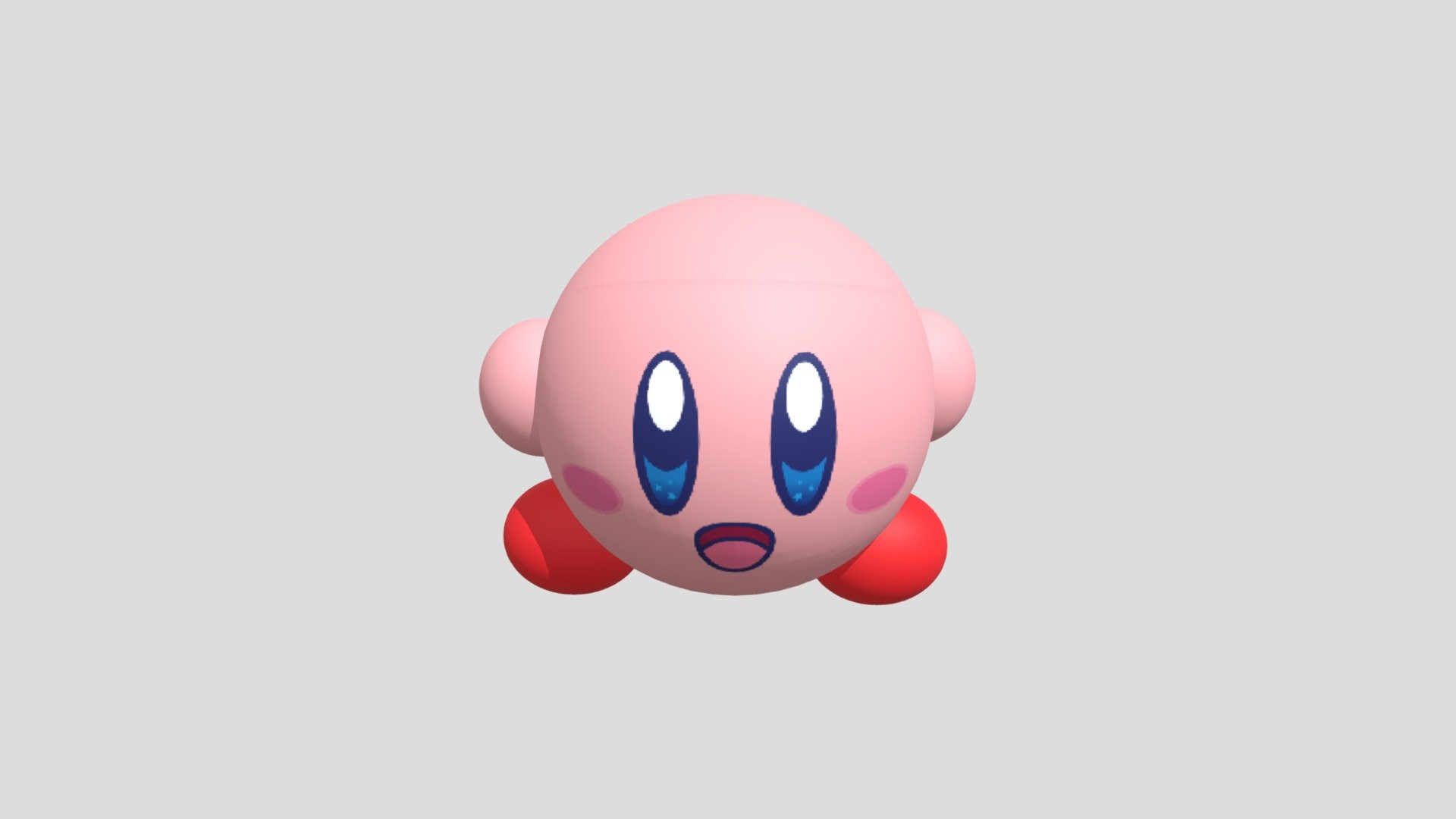 Kirby - Download Free 3D model by SKGbopModels [d8c0313] - Sketchfab