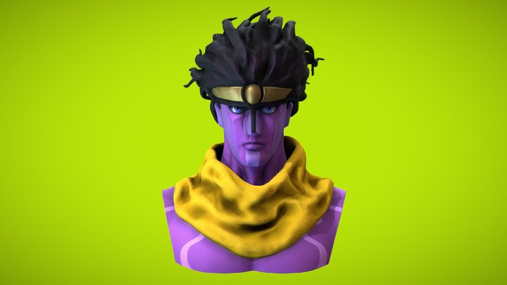 Star Platinum - スタープラチナ - 3D model by MATTEPOP [d8c03c7