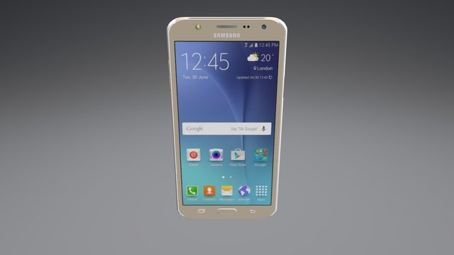 Samsung Galaxy j7 3D Model