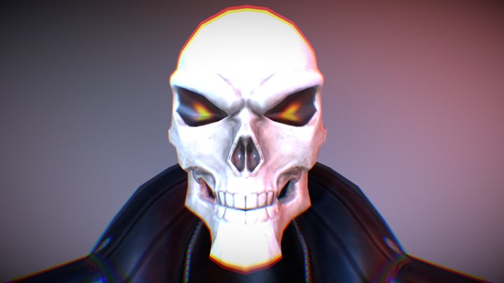 ghost_ridertextured_rigged 3D Model