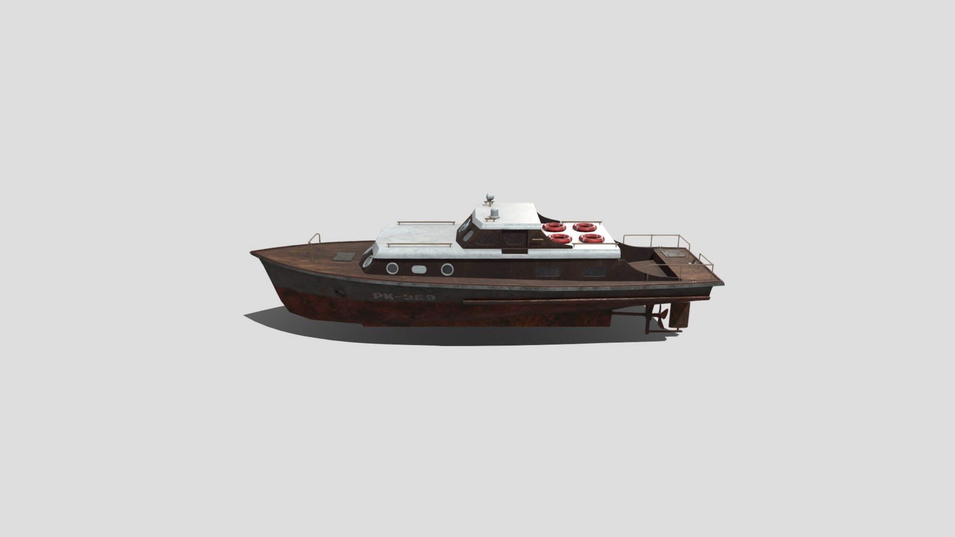 BOAT - 3D model by space_stripper [d8c17e5] - Sketchfab