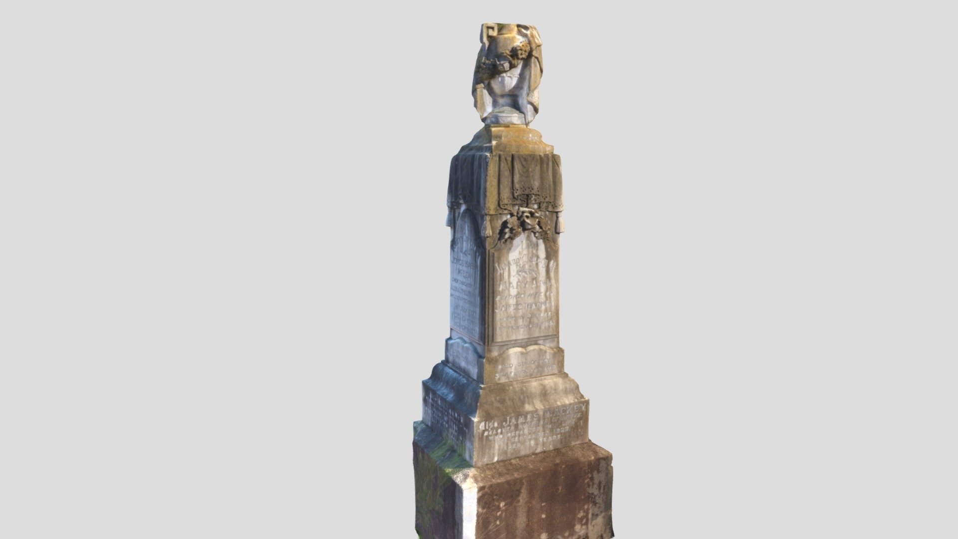 Marble Monument - Rookwood Cemetery  Sydney.