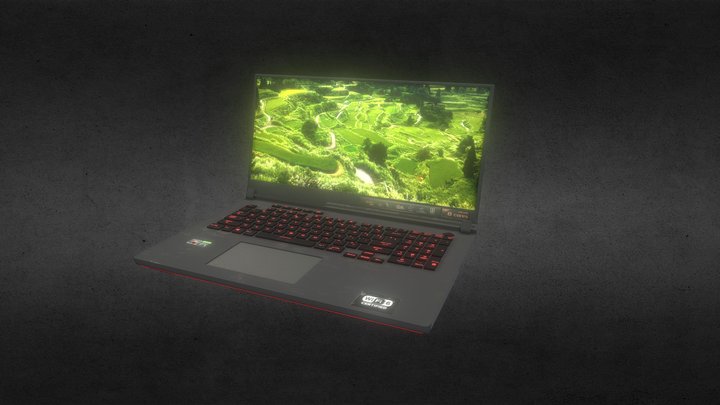 Gaming_Laptop 3D Model