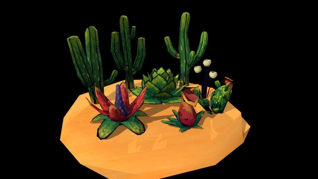 Electric Lullaby - Plants 3D Model