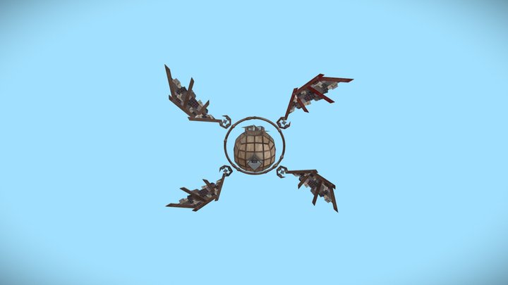 Flying machine 3D Model